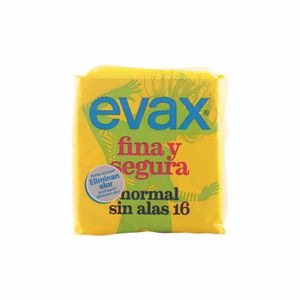 Evax Fine And Safe Normal Compresses 16 Pcs