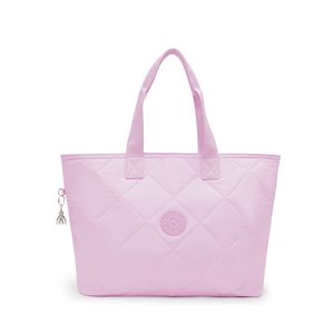 Kipling Colissa Tote tasch Quilted Blooming Pink - Rose