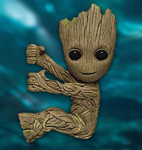 Guardians of the Galaxy 2 Scalers 2" Figur Kid Groot