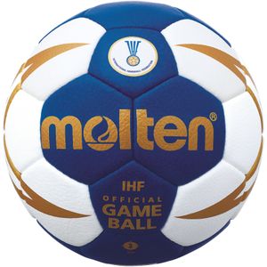 molten Handball IHF Wettspielball Blau Gr. 2