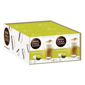 Nescafé Dolce Gusto Cappuccino, Latte, Kávové kapsle, Káva, 96 kapslí (48 porcí)