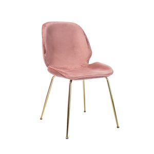 Kagu Velvet jedálenská stolička Kota Pink