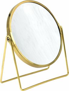 Sapho Ridder-Spiegel - Kosmetikspiegel, stehend, gold 03009024