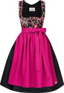 Pink besticktes Dirndl "Romina" – 44