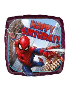 Amscan Spiderman Happy Birthday 0 0 STK