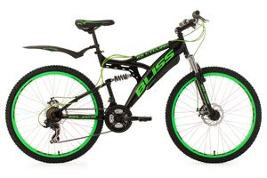 Mountainbike Fully 26" Bliss schwarz-grün RH 47 cm KS Cycling