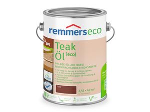 Remmers Teak-Öl [eco] 2,5 l, Holzpflegeöl