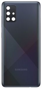 Original Samsung Galaxy A71 SM-A715F Akkudeckel Backcover Schwarz Akzeptabel