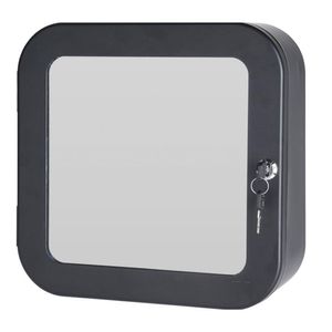 Bathroom Solutions Medizinschrank mit Spiegel - 32x32 x 11,5 cm - Weiß
