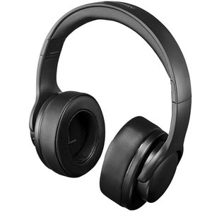 MEDION E62661 Kopfhörer (Overear, Bluetooth 5.1, kabellos, Freisprechfunktion, integrierter Akku, Mikrofon, USB-C, bis zu 38 Stunden, AUX-Anschluss) schwarz