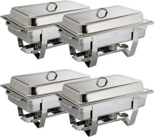 Olympia Milan Chafing Heiße Theke Set (4 Stück) Olympia Milan Chafing Heiße Theke Set (4 Stück)