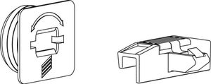 Mitnehmer AvanTech YOU, 9257735,weiß