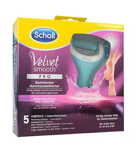 Scholl Velvet Smooth Pro elektrický pilník na chodidla voděodolný