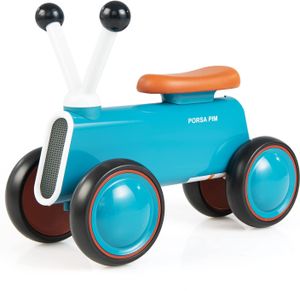 GOPLUS Baby Laufrad für Kinder ab 1 Jahr, Lauflernwagen für Kleinkinder mit eingeschränkter Lenkung rutschfestem Lenker, PolyurethanSitz, Kinderfahrzeug mit 4 Rädern