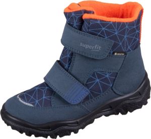 Superfit Jungen Stiefel, blau(blauorange (8030)), Gr. 35