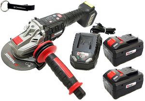 HEADNMORE® Bundle - PARKSIDE PERFORMANCE® 20V Akku Winkelschleifer AP 20 Li + HEADNMORE® Schlüsselanhänger (inkl. 2x8Ah Akku)