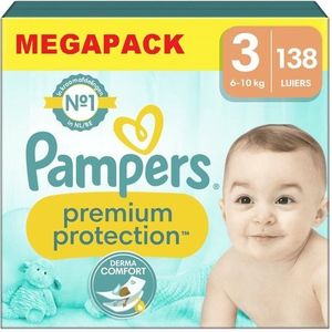 Pampers - Premium Protection - Größe 3 - Megapack - 138 Windeln