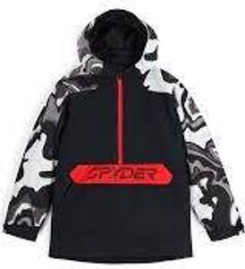 Spyder Youth Jasper Anorak  - Skijacke für Jungen - Grösse 140 - Farbe schwarz