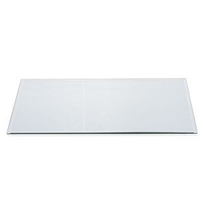 Tischspiegel, Spiegelplatte, Deko Spiegel 40x20cm rechteckig Glas Sandra Rich