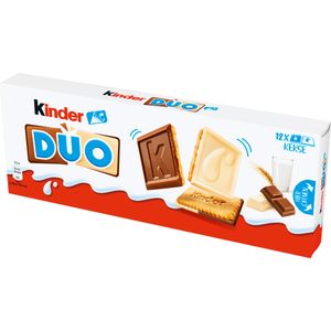 Kinder Duo Kekse mit weißer Schokolade und Milchschokolade 150g
