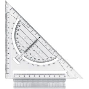 Aristo Schnellzeichendreieck für Zeichenschiene - Hypotenuse 22 cm