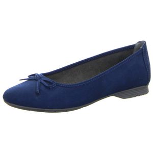 Jana  Damenschuhe Ballerinas Blau Freizeit, Schuhgröße:40 EU