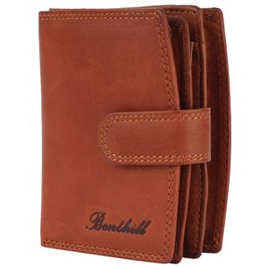 Benthill Damen Geldbörse Echt Leder - Geldbeutel mit RFID Schutz - Portemonnaie mit viele Kartenfächer - Echtleder Vintage Damenbörse inkl. Geschenkbox