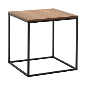 Skye Decor, Shp-950-Oo-1, Beistelltisch, Nussbaum, 100 % MELAMINBESCHICHTETE SPANPLATTEN, 50 x 50 x 52 cm