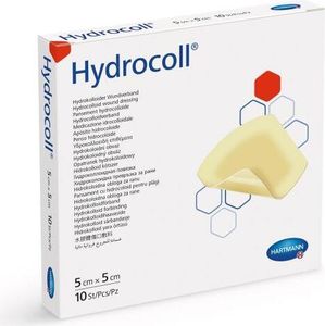 Hydrocoll obväz na rany 5x5 cm 10 ks