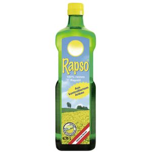 Rapso čistý řepkový olej z kontrolovaného pěstování v Rakousku 750ml