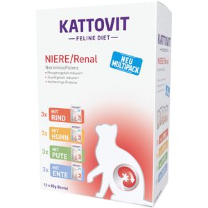 Finnern PB Kattovit Feline Diet Niere/Renal Multipack 12x85g
