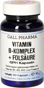 Vitamin B Complex + kyselina listová 60 kapslí