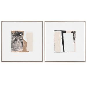 Picture Home ESPRIT abstract Urban 82,3 x 4,5 x 82,3 cm (2 sztuki)