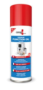 ceragol ultra Function Oil - lebensmittelechtes Schmiermittel für Kaffeemaschinen und Haushaltsgeräte - Schmieröl - Universal-Öl-Spray - NSF-H1, 200ml