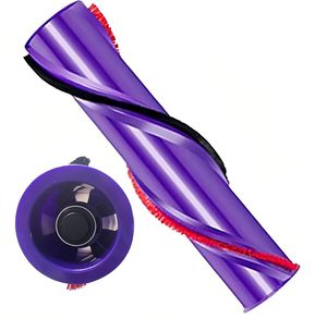 Bürste Rolle für Dyson V10 V8，Scrollleiste Ersatz für Dyson V10 V8,Brushroll Brushbar für Dreieckigen Motorkopf von V10 V8，(3-poliger Antrieb,50MM)