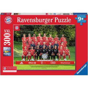 RAVENSBURGER Kinderpuzzle im XXL-Format FC Bayern '17/18 J.H. Puzzle 300 Teile