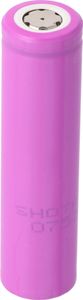 Sanyo UR16650ZTA 2500mAh 3,6V - 3,7V Li-Ion-Akku Pluspol flach 65x16,4mm