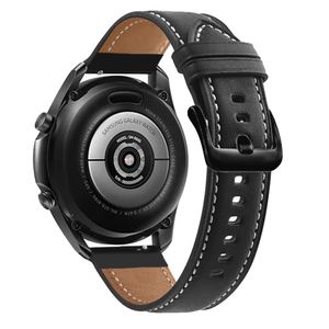 Řemínek 22 mm pro Samsung Galaxy Gear S3 / Gear 2 v černé barvě Huawei Watch GT Watch 2 Pro Ticwatch Pro Pepple Time