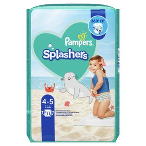 Pampers Pieluszki do pływania Splashers rozmiar 4 do 5 opakowanie 11 sztuk