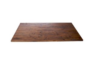 SIT Möbel Tischplatte 35 mm | 240 x 100 cm | Pinien-Holz dunkelbraun | B 240 x T 100 x H 3,5 cm | 07145-24 | Serie TOPS & TABLES