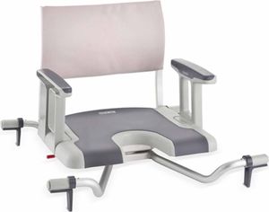 Invacare Sorrento Badewannen-,Drehsitz m.Arml.u.Ausschnitt,