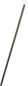 Dandy-Stock Gehstock schwarz-weiss 80cm