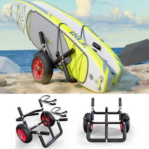 Transportwagen Doppel für 2x SUP Stand Up Paddle Surfboard Surfwagen Alu