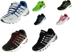 Neon Jungen Herren Turnschuhe Schuhe Sneaker Sportschuhe Laufschuhe 022, Schuhgröße:45, Farbe:Schwarz/Grün