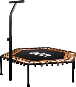 Aga FITNESS Trampolína 130 cm Oranžová + držadlo