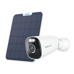 Reolink 4K Akku WLAN Überwachungskamera 2,4&5GHz WiFi, 8MP Farbnachtsicht, Person/Auto/Tiererkennung, Argus Eco Ultra+Solarpanel