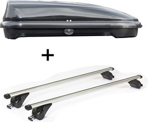 Dachbox VDPFL320 320Ltr schwarz glänzend + Dachträger/Relingträger VDP KING2 kompatibel mit für Jaguar F-Pace (5 Türer) ab 16 Dachbox VDPFL320 320Ltr schwarz glänzend + Dachträger/Relingträger VDP KING2 kompatibel mit für Jaguar F-Pace (5 Türer) ab 16