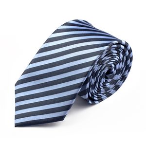 Venti Krawatte Überlänge blau gestreift, Einheitsgroesse:one size