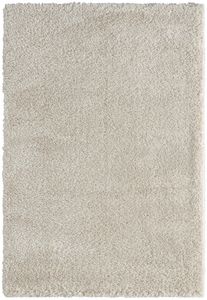 Teppich - Weiß - 120 x 170 cm - recyceltes Material