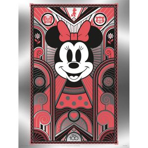 Disney - bedruckt "D100 Deco Luxe", Metallic PM7682 (40 cm x 30 cm) (Rot/Schwarz/Grau)